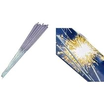 Lot De 100 Cierges Magiques 25-30cm - Étincelles Scintillantes Pour Gâteaux Anniversaire