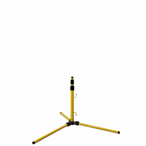 Hengda® 20W LED Fluter Außen Scheinwerfer 230V mit Outdoor Stativ Höhenverstellbar Stahlstativ - 4