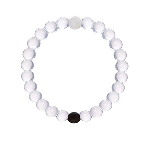 2 x Balance Armbänder Bescheidenheit und Hoffnung | Weiß+Blau – Elemente Erde Wasser | Silikonarmband - 4