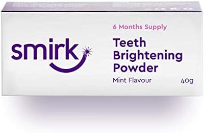 Smirk - Teeth Brightening Powder 40g - Mint Flavour - Whitening Powder