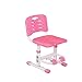 Produktbild WPCBAA Kinder Studie Stuhl Hause Student Stuhl postur Haltung schreibstuhl Stuhl verstellbar anheben kinderstuhl rücksitz Studie hocker (Farbe : Rosa)
