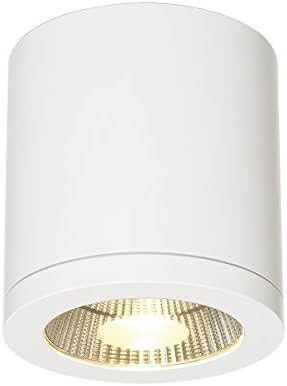 SLVCeiling-Mounted Light Enola_C / LED spot, floodlight, Ceiling Spotlight, Surface-Mounted Light, Indoor Lighting / 3000K 12W 850lm White 35 Degrees