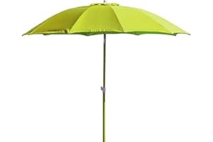 PROLOISIRS Parasol rond inclinable aluminium 2,70m Lemon