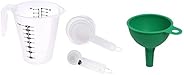 Amazon Brand - Solimo Silicone Funnel for Kitchen