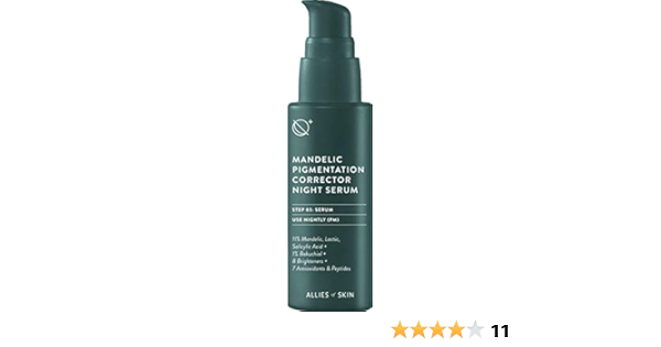 mandelic pigmentation corrector night serum