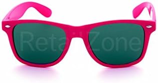 Neon Pink Wayfarer Aviator Sunglasses Retro 80's Fashion Wayfarers Geek Tint Lenses