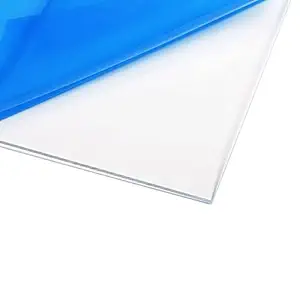 BIGMALL DIY Projects Acrylic Clear Plastic Plexiglass 3 mm Sheet (12x12-inch, Transparent) - Pack of 3