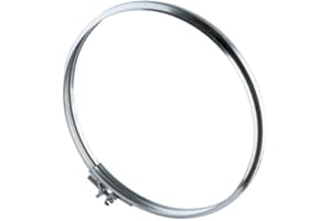 Brico Kit - Fascetta di sicurezza mono parete acciaio inox - Diametro: 150mm