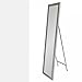 Produktbild Homeline Standspiegel weiß aus polyethylen (37x2x157)