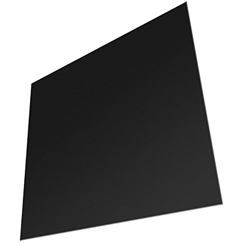 Minadax® PEI 3D Druckplatte Schwarz 305x305mm inkl. 3M 468MP Transferfolie für 3D Druck, 3D-Modelldruck, FDM Druck - 5