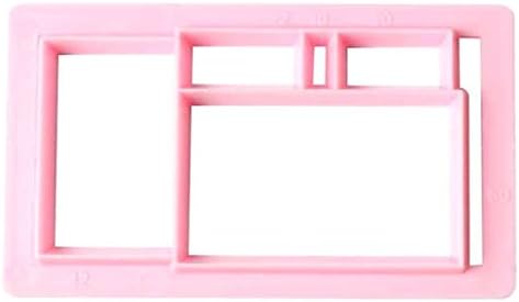 ShenLiNan Fondant Embosser,Lace Flower Cookie Cutter Set, Biscuit Moulds,Cake Fondant CupCake Decorating