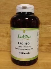 Preisvergleich Produktbild Lachsöl<br>Omega 3 Fettsäuren<br>300 Kapseln