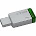 Produktbild Kingston Data Traveler 50, USB 3.0, 16GB, Metal Grün