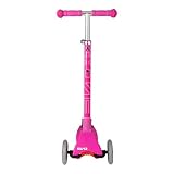 Altura del mango ajustable. Evo 1436962 Cruiser - Patinete Plegable, Color Rosa