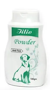 iiLio Anti-Tick Natural Powder with Neem extracts for Dog