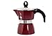 Produktbild Bialetti Dama Glamour 3 Tassen / Espressokocher für 3 Tassen / Alu / Bordeaux