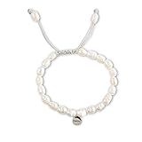 PERFEKTES GESCHENK - Für Deine beste Freundin, zum Muttertag oder zum Jahrestag - durch den einfach verstellbaren Verschluss passt sich dieser Armschmuck jedem Handgelenk an.