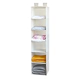 aufbewahrungsschrank garten ✔ SPACE SAVING: Das faltbare Merkmal dieses Closet Shelf Organizer. Sie könnten einfach zusammenfalten, wenn Sie don't t verwenden oder wenn Sie es für die Reise verwenden müssen.