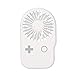 Produktbild bloatboy Mini Luftkühler Ventilator USB Wiederaufladbare Handheld Lüfter Mit Schlüsselband, Ventilator für Outdoor, Tourismus, Camping (Weiß)