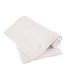 Mamas & Papas Flat Sheets for Pram/Cribs - Small, White, Pack of 2