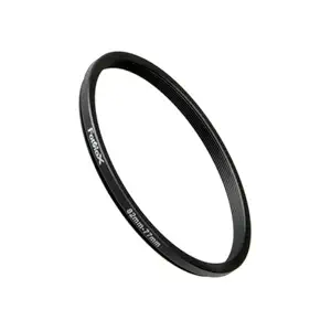 Fotodiox Metal Step Down Ring Filter Adapter, Anodized Black Aluminum 82mm-77mm, 82-77 mm
