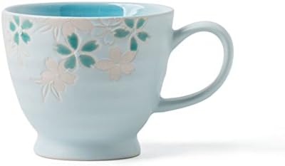 Hand-painted ceramic Cup Korean small cup Japanese Tea Cup milk cup coffee cup tooth brushing cup-A