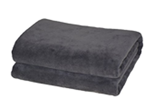 Hope Shine Mikrofaser badetuch xxl badetücher groß Yogat 80cm X150cm (Grau) - 4