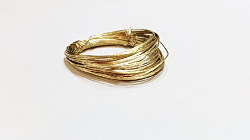 Johny’s Wares Bilderdraht aus Messing, 6m (1 Stück) - 4