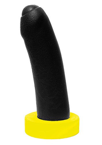 Preisvergleich Produktbild Keep Burning 215 mm Black Fluo Foreskin Dildo
