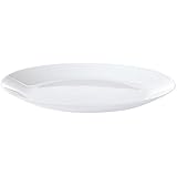 Ikea OFTAST - Plate, white - 25 cm