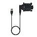 Price comparison product image OSAYES USB Charging Clip Data Charger Adapter with 1M USB Cable Power Cord for Garmin Fenix 3 / HR Quatix 3 Watch