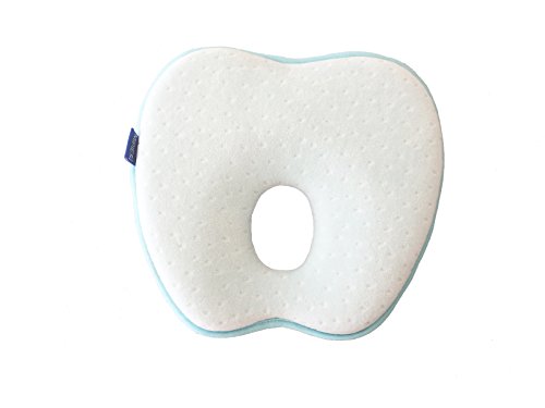 Babykissen für Plagiozephalie | Babykopfkissen gegen Plattkopf | Memory-Schaum-Kissen für Ihr Neugeborenes | Kinderkissen gegen Verformung des Hinterkopfs | Lagerungskissen baby kopf | Kissen für Baby kopfform | 100% GARANTIE und KOSTENLOSE LIEFERUNG - 9