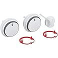 Vaillant Button, White, 3 pcs kit 0020037662