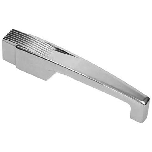 Preisvergleich Produktbild Spares2go Retro-Türgriff für Smeg Kühlschrank / Gefrierschrank (Silber)