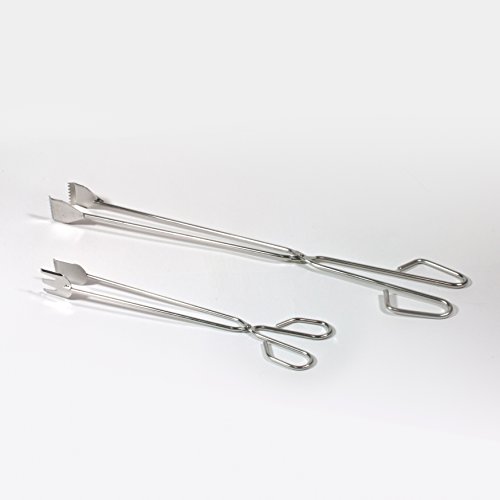 BCSA 50455 Grillzange, Edelstahl, 55 cm - 2