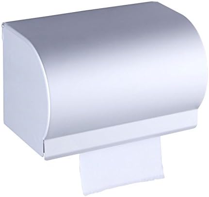 Bathroom toilet tray/Space aluminum waterproof toilet roll holder/Toilet paper shelf /Metal tissue box/Tissues holder -C