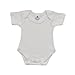 BabywearUK Body Vest Env Neck Short Sleeved - White - 0-3 months - British Made