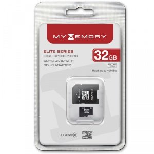 MyMemory 32GB Micro SDHC Card + SD Adapter Class 10 – 40MB/s - 2