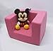 Children's Single Foam Armchair Replacement Slip COVER ONLY in Pink.