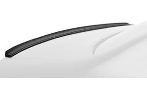RDX Racedesign Lèvre spoiler arrière compatible avec BMW Série 3 E46 Coupé/Cabrio (ABS), black