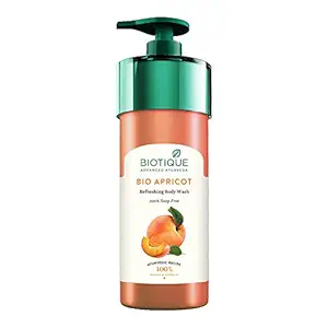 Biotique Bio Apricot Refreshing Body Wash, 800ml