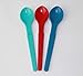 Produktbild Tupperware Kinder Hängelöffel 3X Löffel - 1x Dunkel Türkis-Petrol + 1x Rot + 1x Helles Türkis Plastiklöffel Baby Kinderlöffel