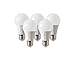 Produktbild SECEIEL-Lampe LED E27 10W bis 100W 806Lm [Energieeffizienzklasse A+] 5 UNIDADES 4500 k