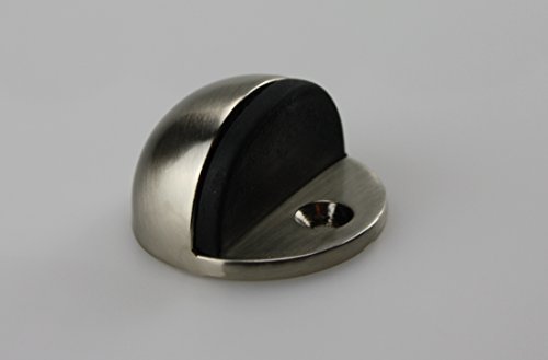 Türstopper Türpuffer Bodentürstopper aus Metall in verschiedenen Ausführungen (Nickel matt)