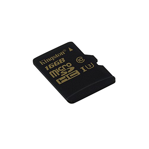 Kingston Gold microSD 16GB Class 3 (U3) Speicherkarte UHS-I Speed - 2