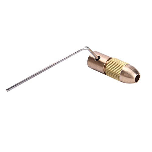 MagiDeal Spannzangen-Set (Spannmutter, Spannzangen 0,5/1/1.5/2.5/3.0 mm) Bohrer Spannzange 7 stk. kleiner elektrisch Micro Twist Bohrfutter Set mit Inbusschlüssel Schnellspannbohrfutter High Speed Stahl - 4