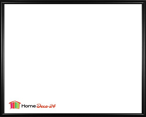 Biggy Kunststoff Bilderrahmen 40×120 cm 120×40 cm Farbauswahl: hier Schwarz matt viele Größen mit Acrylglas - 2