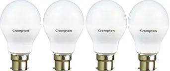 Crompton 7WDF B22 7-Watt LED Lamp (Cool Day Light and Pack of 4)