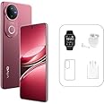Vivo V50 5G - Ancora Red 12 + 256GB | 50MP ZEISS Camera | 3D curved 120Hz AMOLED Display | 6000mAh | IP69, 4Y Battery |18 Months Warranty - UAE Version