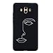 Produktbild Mate 10 Hülle, Carols Schwarz Huawei Mate 10 Handyhülle , Huawei Mate 10 Schutzhülle ,TPU Silikon Hülle / Case / Cover / Handytasche für Huawei Mate 10 ,Schock Absorption/Kratzfest Backcover Handyhülle TPU Case für für Huawei Mate 10 - Gesicht